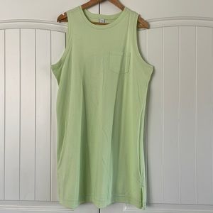 Old navy slub knit sleeveless T-shirt shift dress, women’s large